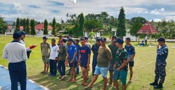 Lanal Melonguane Gelar Lomba Semarakkan HUT ke -79 RI
