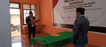 Kekosongan Panwascam Melonguane Akhirnya Terisi