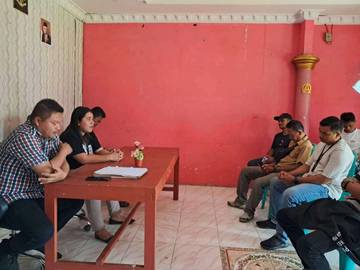 Apel dan Rapat Evaluasi Panwascam Melonguane
