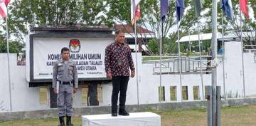 KPU Talaud Gelar Upacara Hari Kesaktian Pancasila Tahun 2024