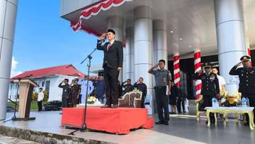Peringatan Upacara Hari Pahlawan 2024  di Beranda Utara NKRI