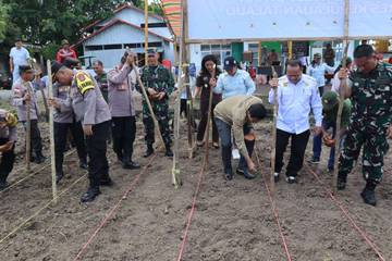 Ketahanan Pangan Talaud Jadi Atensi Polri