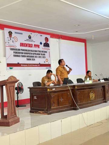 Orientasi PPPK Pemda Talaud