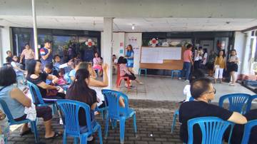 Masyarakat Antusias Lakukan Pencoblosan TPS 2 Tingkulu
