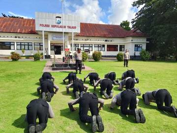 Sebanyak 13  Bintara Remaja Penempatan Polres Talaud Tiba