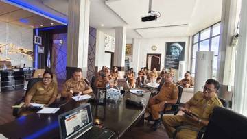 Pemkab Talaud ikuti Sosialisasi Peluncuran Indikator MCP 2025