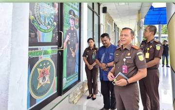 Posko Perwakilan Kejaksaan Bandara Melonguane Diresmikan