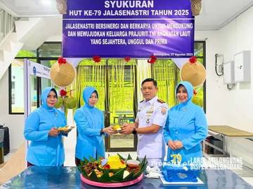 ​Syukuran HUT ke - 79 Jalasenastri