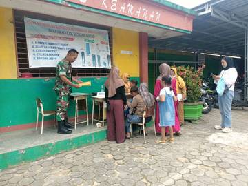 Penerimaan Siswa-siswi SDN 018 Karang Rejo