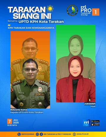Tarakan Siang Ini bersama UPTD KPH Kota Tarakan