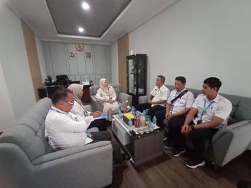 Kunjungan Silaturahmi RRI Tarakan dengan KPPN Tarakan