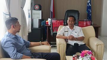 Silaturahmi UBT dengan RRI Tarakan
