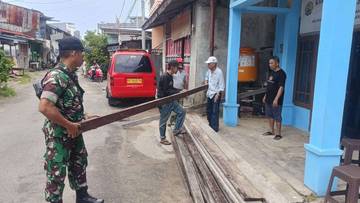 Giat Komsos dan Monitor wilayah Binaan Selumit Pantai