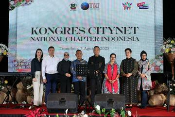 Malam Penutupan Kongres CityNet NCI 2025 di Tomohon