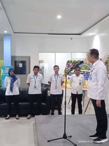 Kegiatan Apel Pagi RRI Tarakan