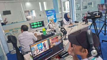 Pemutaran Feature Sekolah Rakyat, Kolaborasi RRI dan KOMDIGI