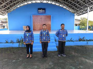 Kegiatan Upacara HUT Korpri Ke-54 LPP RRI Tarakan