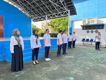 Plh Kepala RRI Tarakan Pimpin Apel Pagi Pegawai