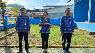 Haris Munandar Pimpin Upacara KORPRI di RRI Tarakan