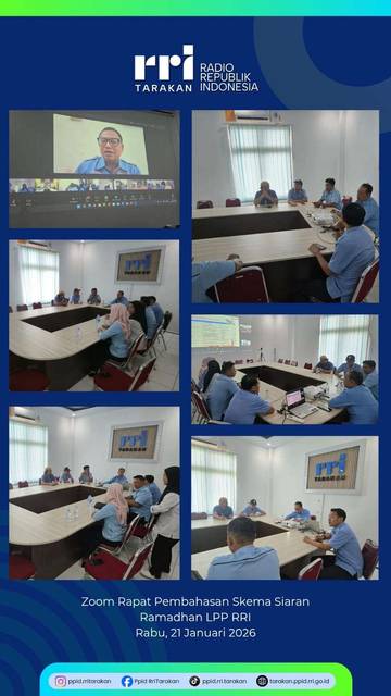 Rapat Koordinasi Pola Siaran Ramadhan RRI Tarakan