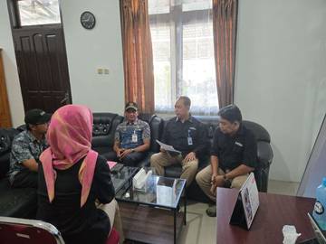 Kunjungan Kelurahan Kampung Empat