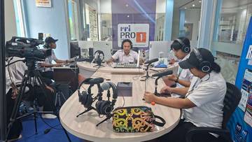 Kegiatan Penyiaran Halo RRI Tarakan