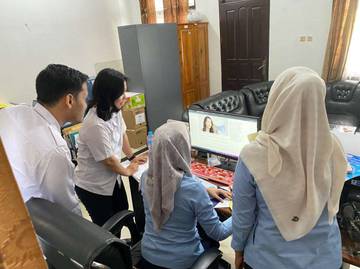 Pembelajaran kerja kelompok LPU RRI Tarakan
