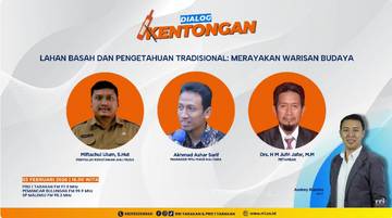 Lahan Basah dan Pengetahuan Tradisional di RRI Tarakan