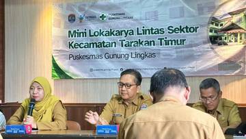  Puskesmas Gunung Lingkas Gelar Lokakarya Lintas Sektor