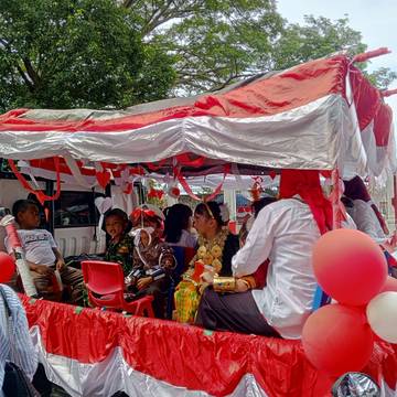 Ratusan Siswa PAUD di Kota Ternate Ramaikan Karnaval