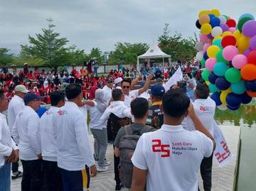 Melihat Keseruan Peluncuran Logo HUT ke-25 Provinsi Maluku Utara