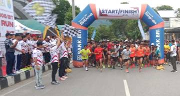 Kodim 1305/BT Melaksanakan FUN RUN