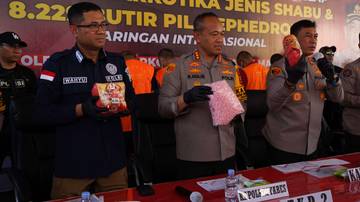Polrestabes Makassar Ungkap Kasus Jaringan Peredaran Narkoba Internasional