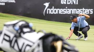 Putaran Final Turnamen Golf BNI Indonesian Masters 2024