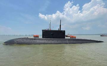  Duta Besar Rusia Sambut Kapal Selam Armada Pasifik Ufa di Surabaya
