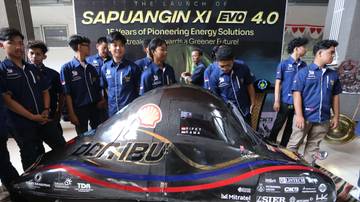 Tim Sapuangin ITS Luncurkan Mobil Balap Hemat Energi