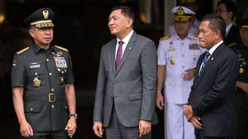 Menhan Sjafrie Terima Kunjungan Panglima Militer Tiongkok