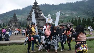 Libur Panjang Januari 2025, Wisatawan Berkunjung ke Dieng