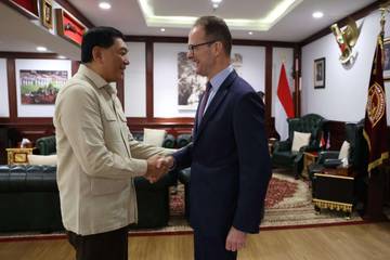 Menhan Sjafrie dan Dubes Inggris Perkuat Kolaborasi Pertahanan