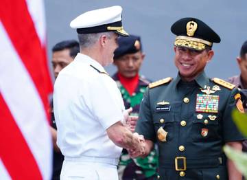 TNI Commander Meets with US Pacific Fleet Commander