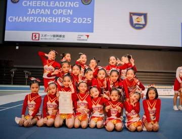 Indonesian Team Participated in the Cheerleading Japan Open 2025