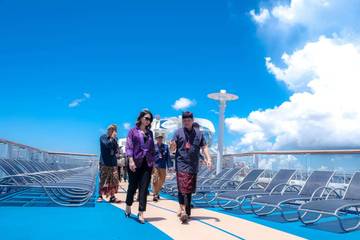 'Anthem of the Seas' Cruise Ship Arrival to Bali boosts Tourist Arrivals