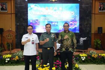 The Indonesian Military (TNI) Information  Center Holds Technical Coordination Meeting 2025