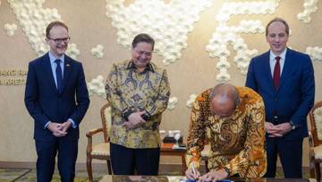 The Signing of Investment for Saguling Floating Solar Power Plant Project