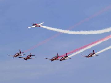 Air Force Demonstration Highlights Indonesia's Independence Day Celebration