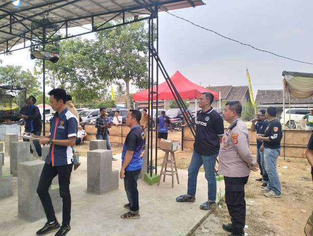 Polres Way Kanan Gelar Lomba Burung Kicau