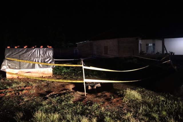 Polres Amankan Lokasi Penemuan Diduga Granat