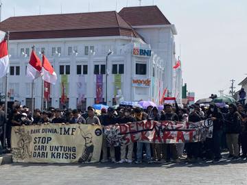 Aksi Demo 'Jogja Memanggil' Tuntut Kawal Putusan MK
