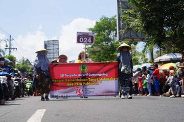 Kemeriahan Karnaval Budaya di Muntilan Magelang