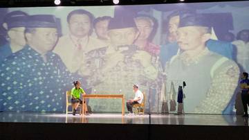 Pertunjukan Seni Performa ArtJog, Ayah Sebagai Negara